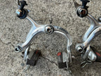 Modolo Competition Side Pull Brake Set Vintage Road Bike Silver Retro Caliper Brakes