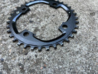 SRAM 11 Speed 36T 104 BCD X-Sync Chainring Narrow Bike 1x Black 4 Bolt