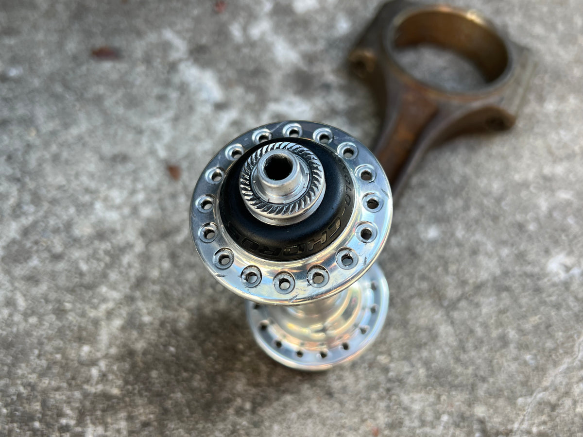 Campagnolo Record/Chorus 32H Hole 100/130mm Ultra Drive Hubs Hubset Silver Road