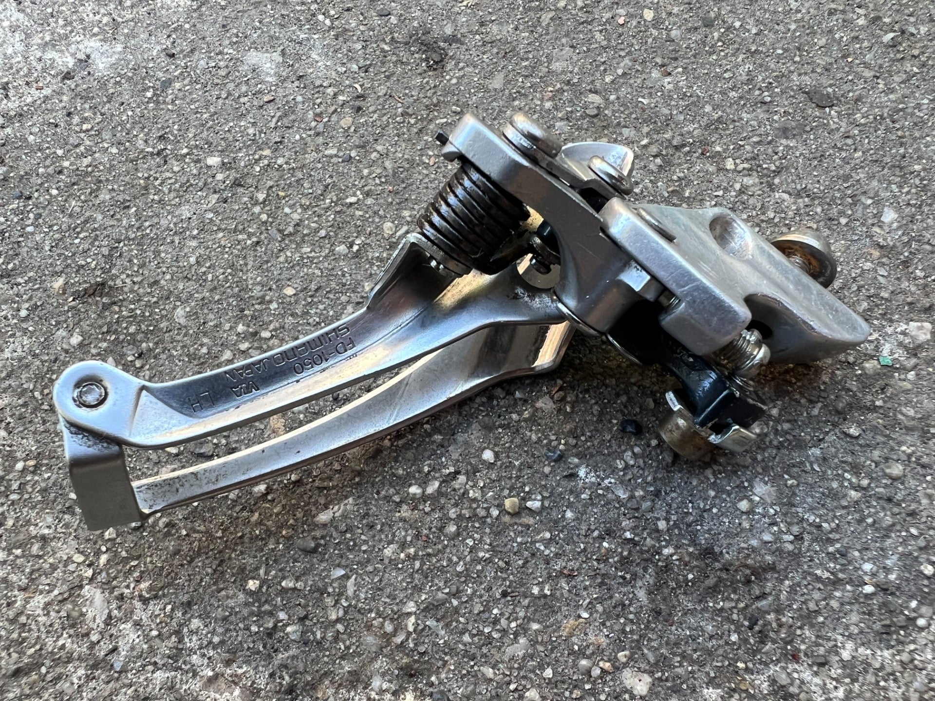 Shimano 105 FD-1055 Braze On Bottom Pull 2x7 Front Derailleur Double Road Bike  - Image 5