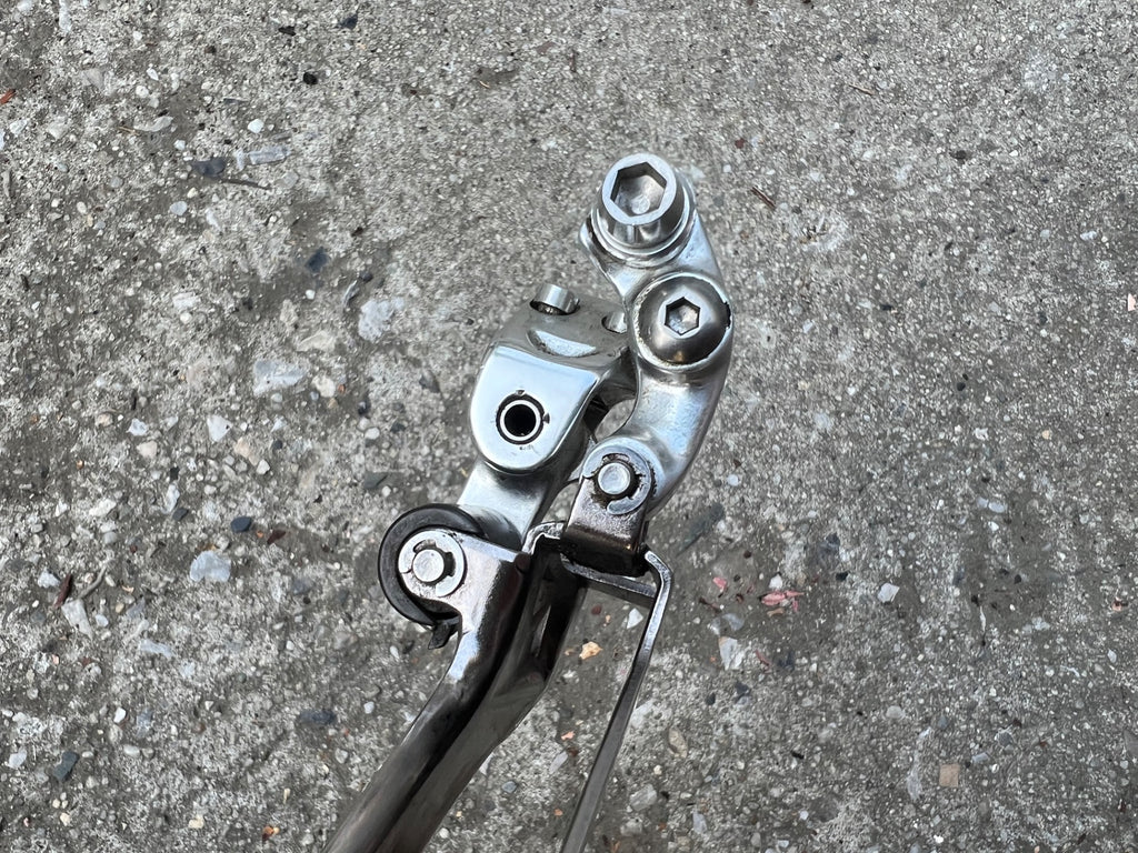 MINT Shimano Dura Ace FD-7700 Front Derailleur Braze On Bottom Pull 2x9 Speed  - Image 5