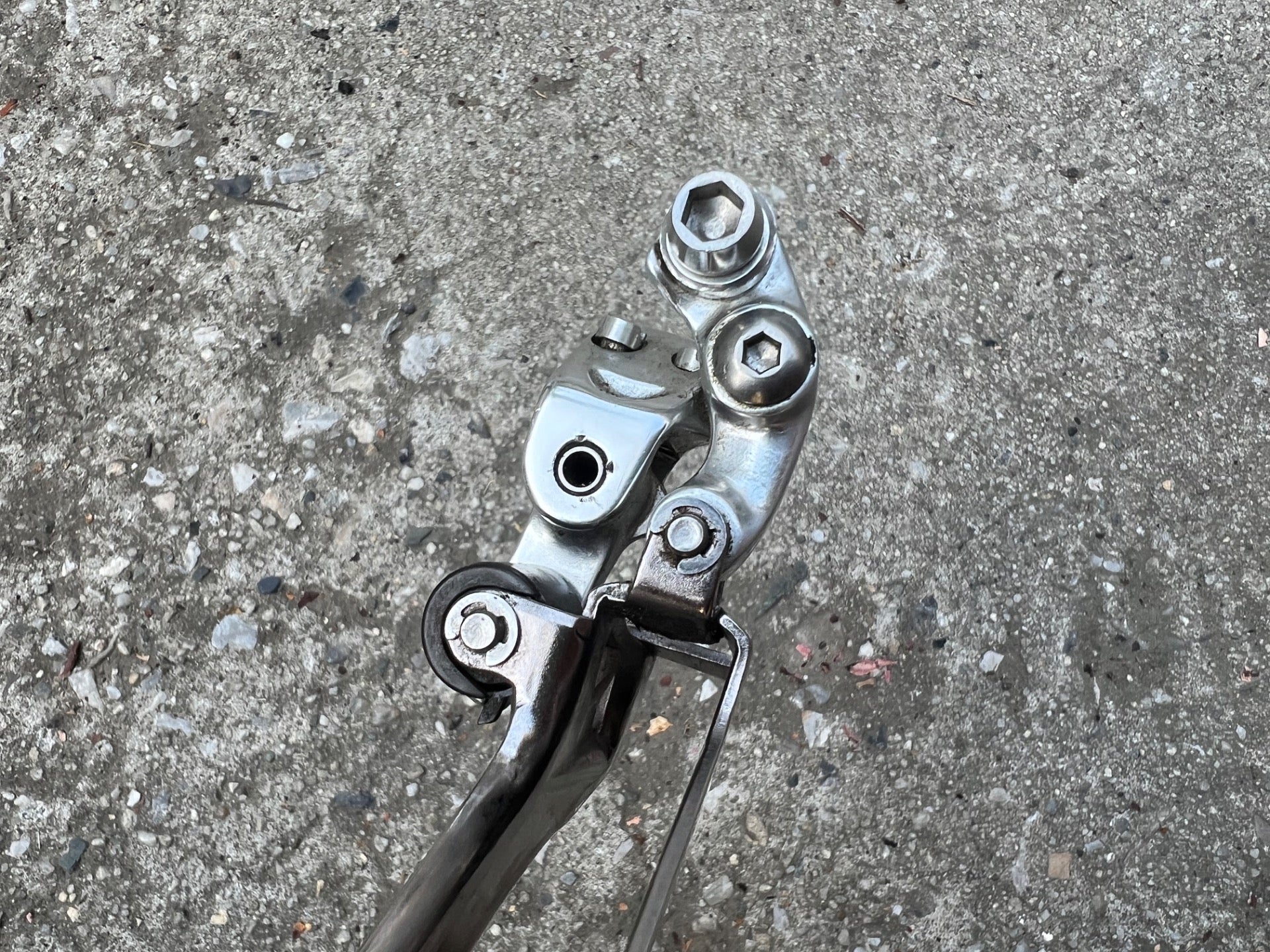 MINT Shimano Dura Ace FD-7700 Front Derailleur Braze On Bottom Pull 2x9 Speed  - Image 5