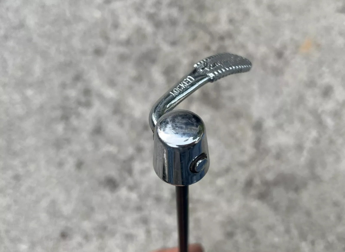 Campagnolo Front Quick Release Skewer 100mm Vintage Chrome Retro Steel Road - Image 5