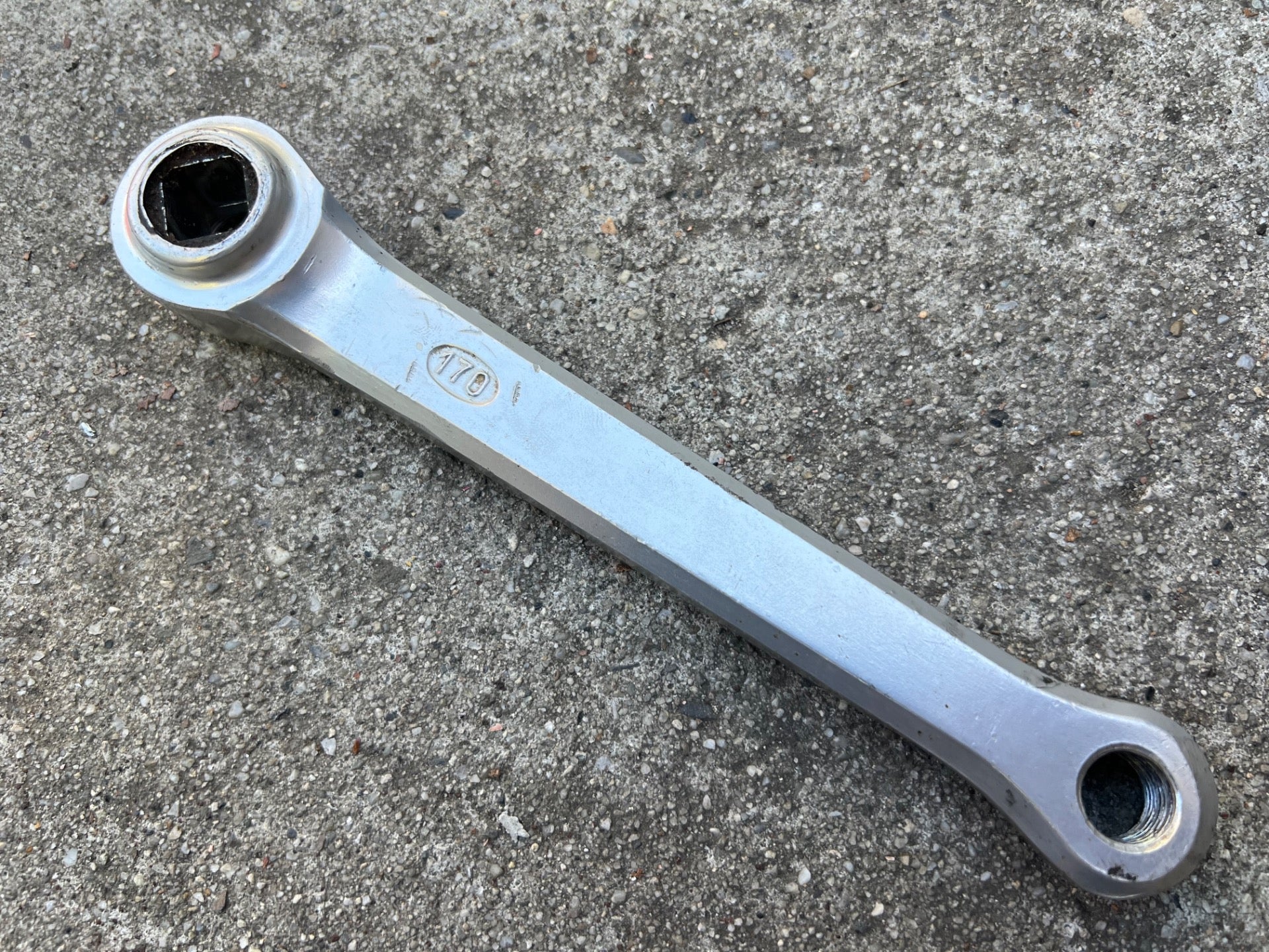 SR Apex 170mm Non Drive Side Left Crank Arm Vintage Road Bike Touring  - Image 5