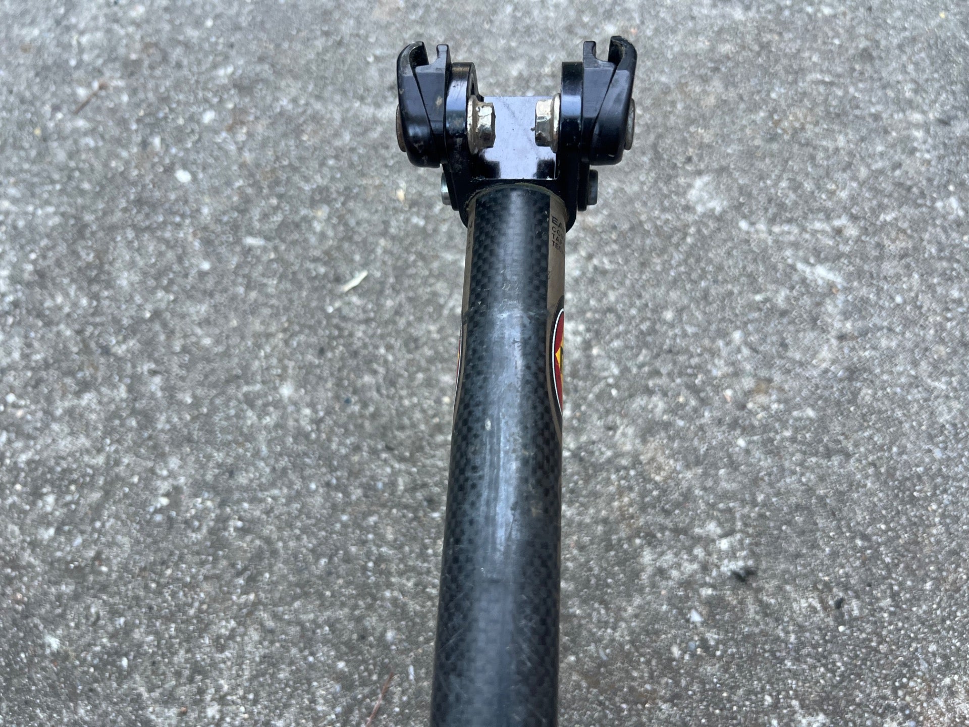 Easton CT2 26.8x340mm Carbon Seatpost Vintage MTB Black Mountain Bike Long Retro - Image 5