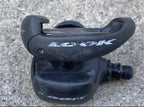 Used LOOK Clipless Black Vintage Retro Road Gravel Plastic Steel Tension Adjustement-Bicycle Bin