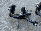Used Royal Gran Compe 400 Brakes Black Road Bike Brake Set Dia Compe Vintage Road-Bicycle Bin