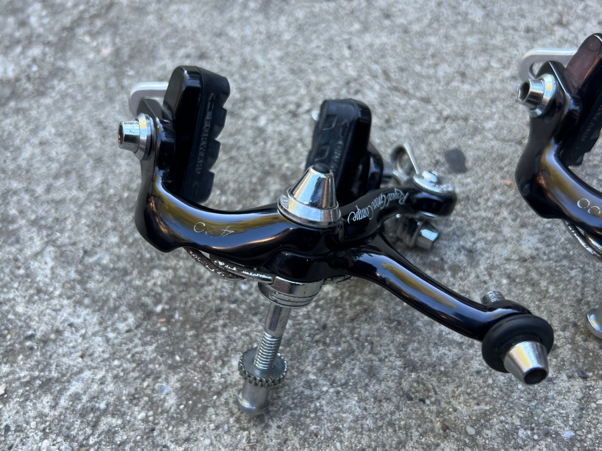 Royal Gran Compe 400 Brakes Black Road Bike Brake Set Dia Compe Vintage Road - Image 7