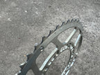 Used Rotor 110BCD 52T Tooth Chainring Q Rings Oval Road Bike Racing Silver OCP-Bicycle Bin