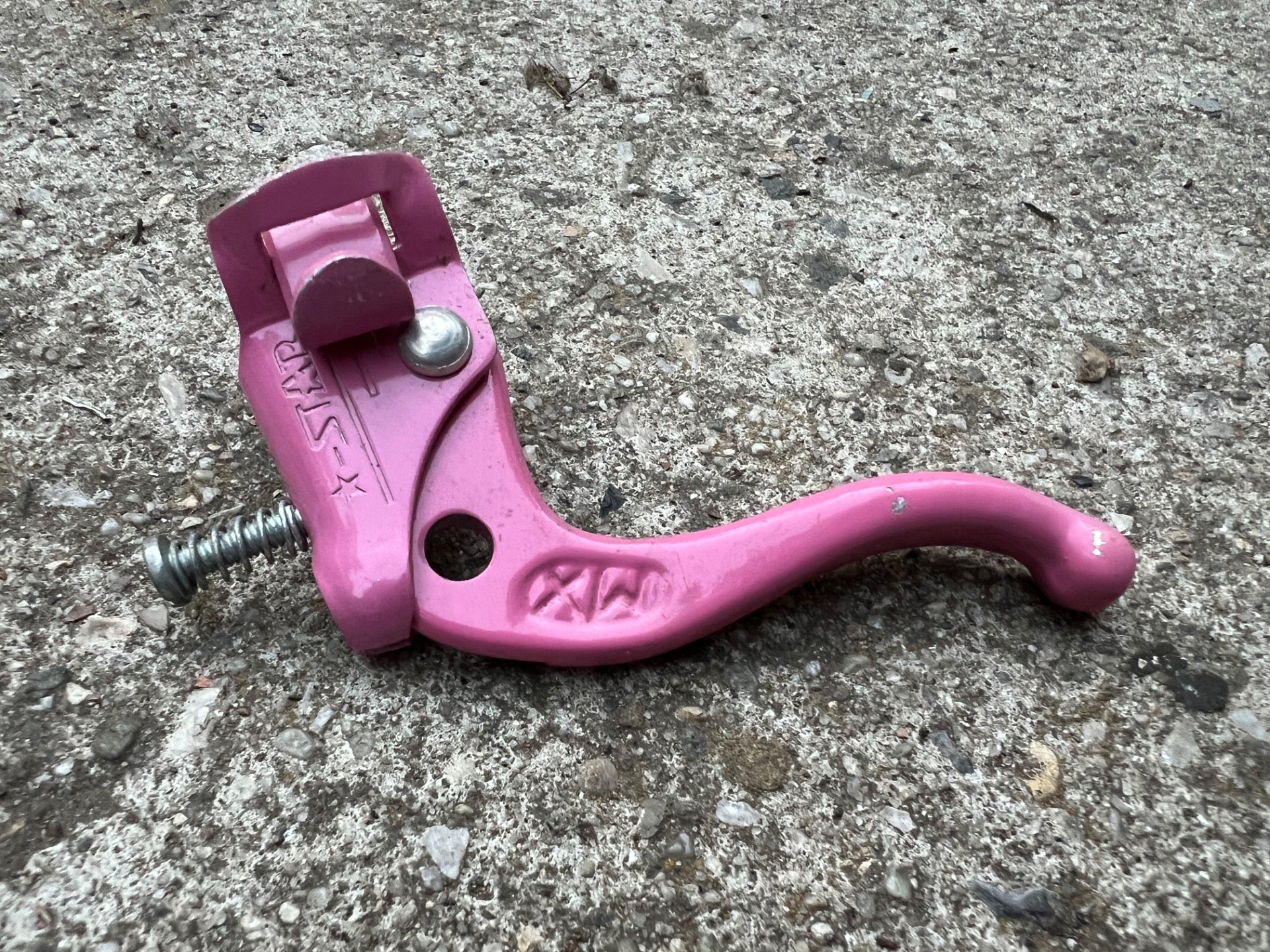 Chang Star MX Pink Left Front Brake Lever Vintage BMX Bike Retro OG Freestyle  - Image 5