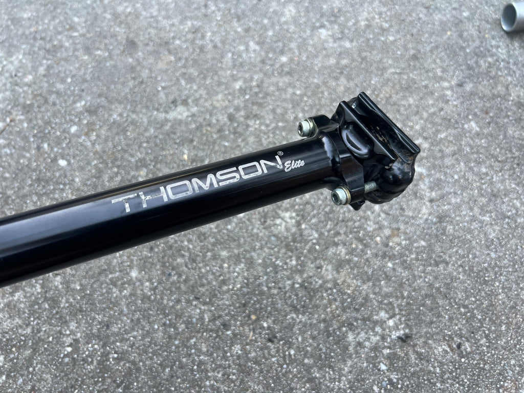 Thomson 27.2x410mm Seatpost Vintage MTB Gravel Black Mountain Road Touring Bike - Image 5