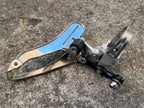 Used Shimano Deore XT M730 28.6mm Bottom Pull Front Derailleur Triple Band Clamp-Bicycle Bin