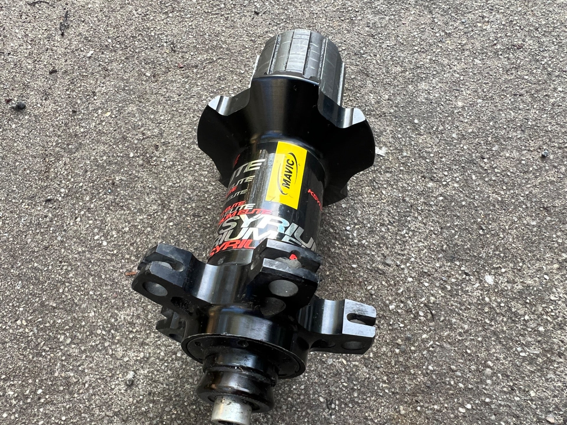 Mavic Ksyrium Elite Rear Hub 20H 130mm With Spacer 8-11 Speed Shimano Road Bike  - Image 5