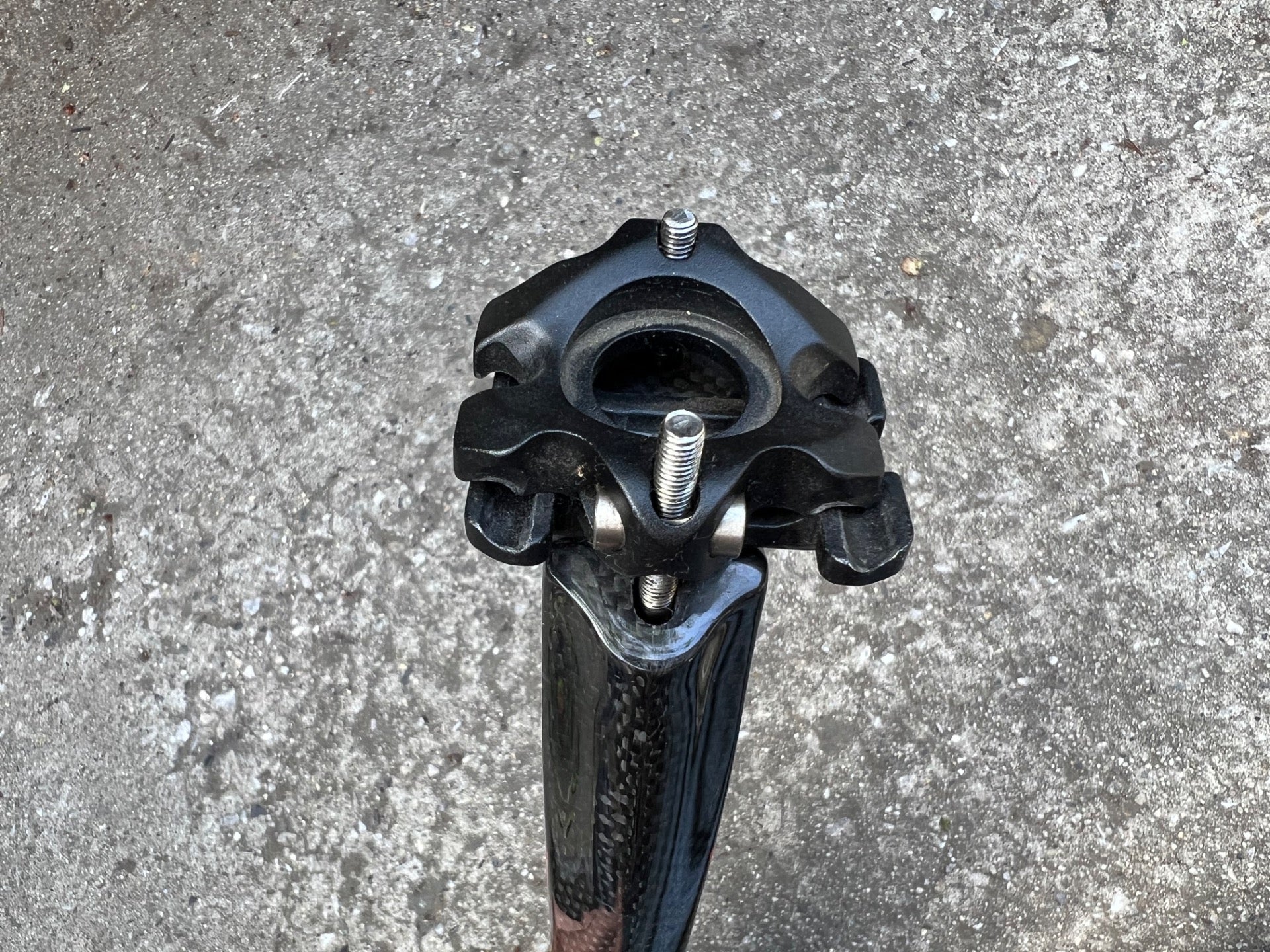 NICE FSA K-Force Light SB25 Carbon Seatpost 27.2x350mm Road Bike Black Racing  - Image 8
