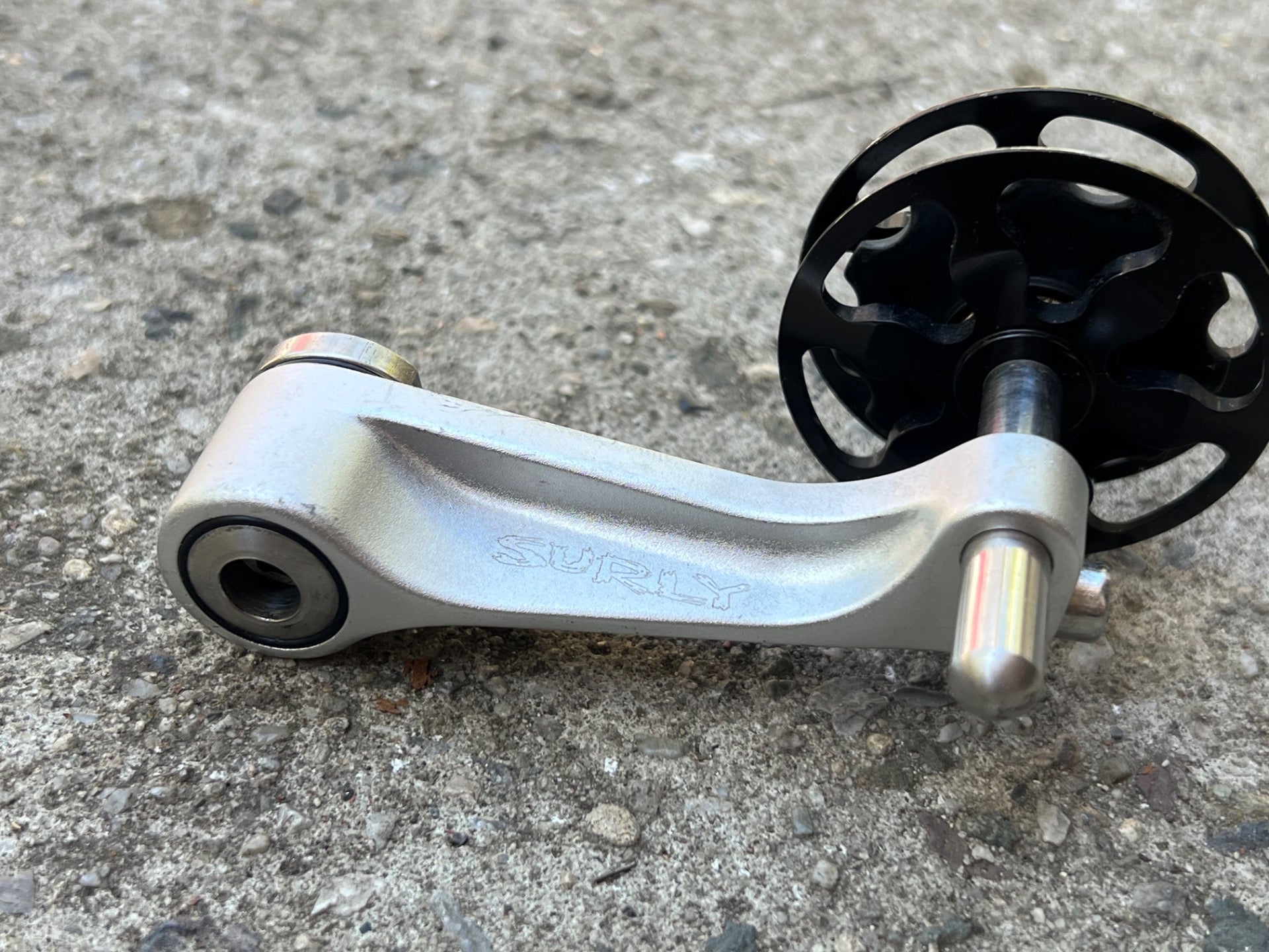 Surly Singleator Single Speed Chain Tensioner Silver Mountain Bike Pulley - Image 5
