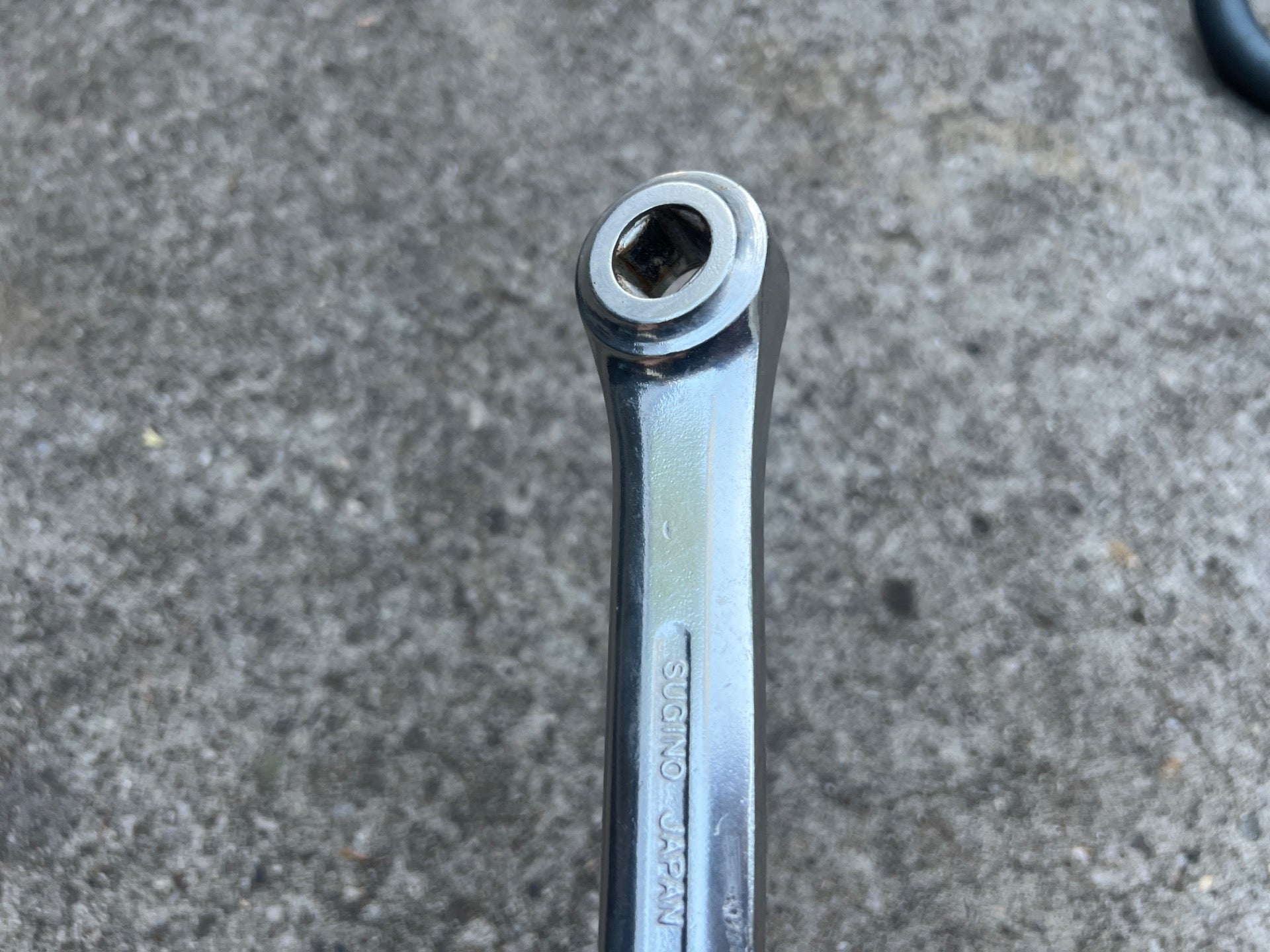 Sugino GT 175mm Non Drive Side Left Crank Arm Square Taper Vintage Road Touring  - Image 5