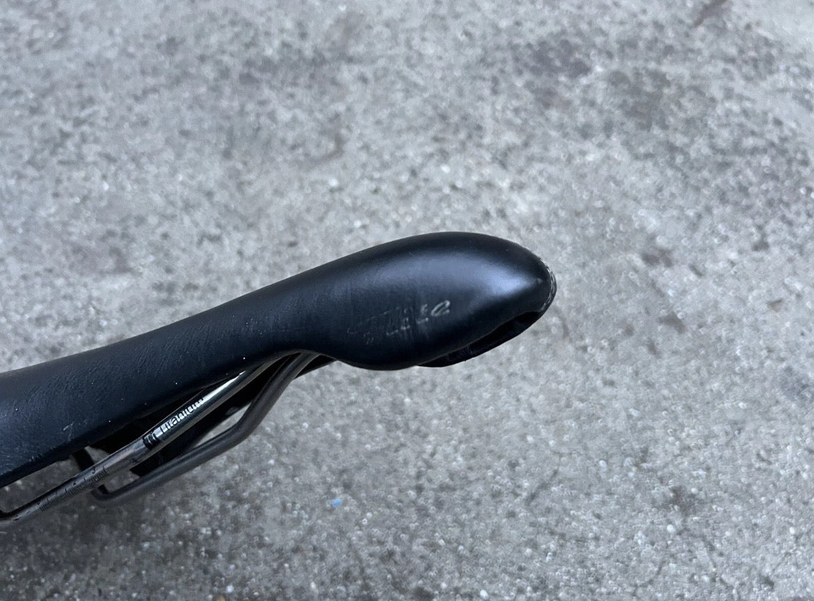 NICE Selle Italia Flite Titanium Trans AM Saddle Vintage MTB Road Bike Gravel  - Image 9