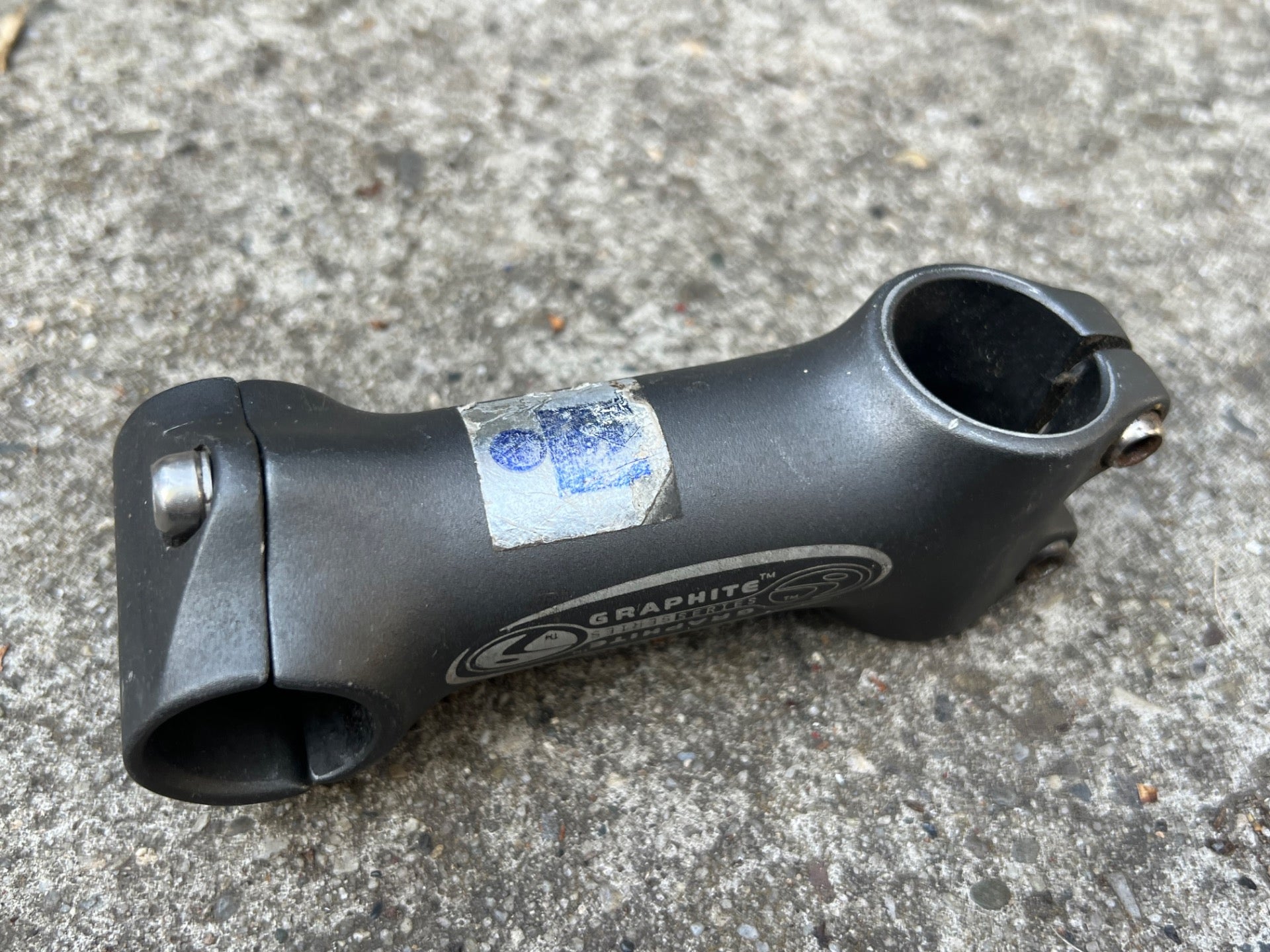 Trek Icon 25.4x100mm 1 1/8” Threadless Stem Vintage Retro MTB Mountain Bike Gray - Image 5