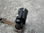 Used Titec 25.4x120mm 1 1/8” Threadless Stem Mountain Bike Black Vintage Retro MTB-Bicycle Bin