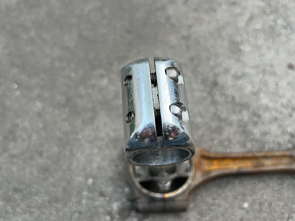 Used KORE 25.4x135mm 1 1/8” Threadless Stem Vintage Retro Mountain Bike Silver 5 Deg-Bicycle Bin