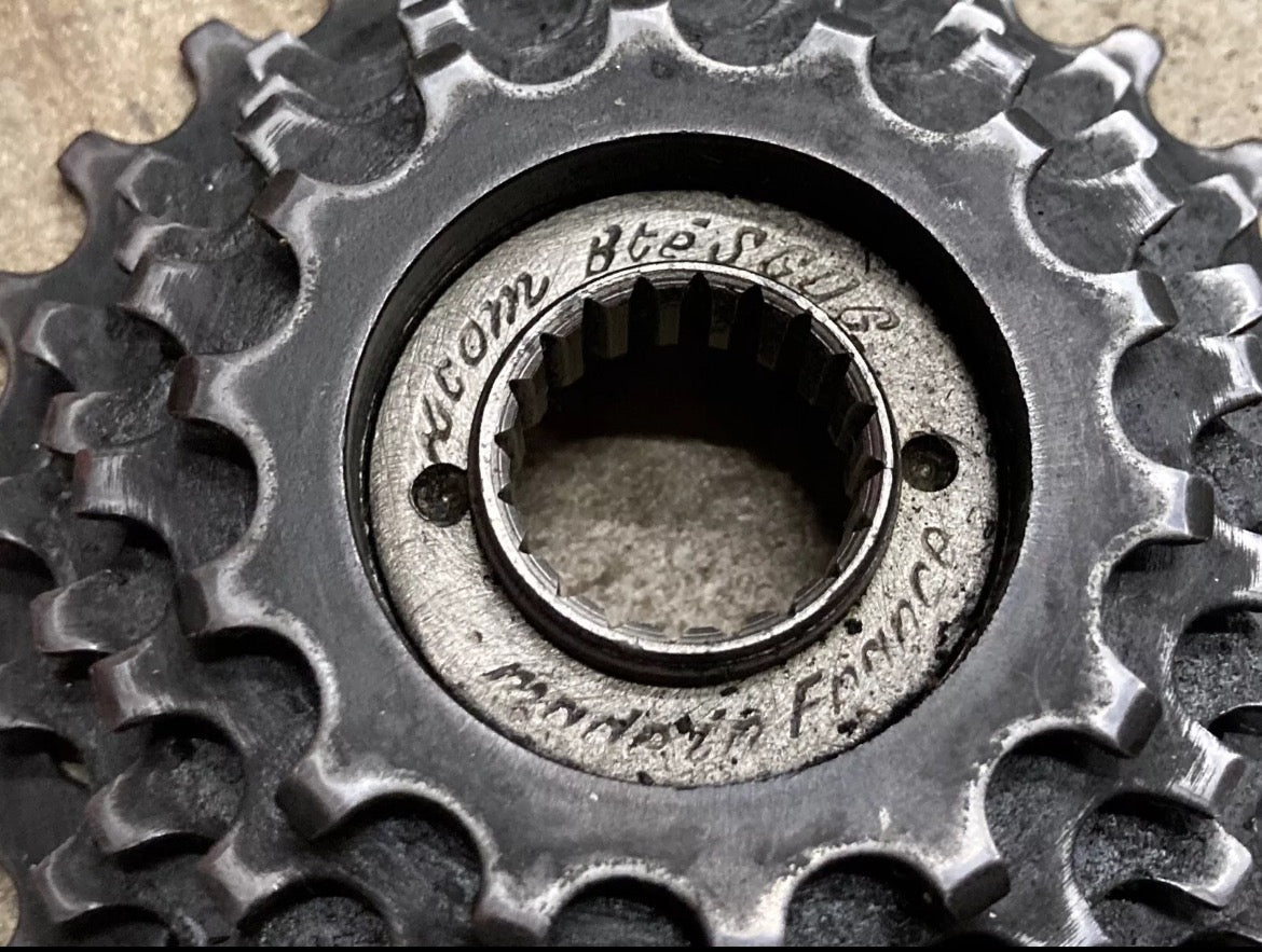 Atom Freewheel French Thread 5 Speed 14-26T Vintage Cycling Touring Bike Gray - Image 5
