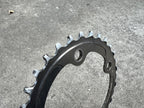 Used Shimano 96BCD 32T SM-CRM91 XTR Asymmetrical 4 Bolt Chainring MTB Mountain Bike-Bicycle Bin