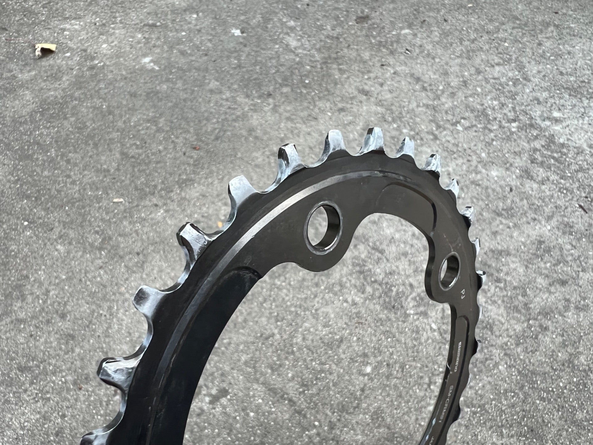 Shimano 96BCD 32T SM-CRM91 XTR Asymmetrical 4 Bolt Chainring MTB Mountain Bike  - Image 5