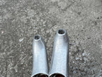 Used Shimano 600 BL-6208 Brake Levers Pair Vintage Retro Road Bike Drop Bar Silver-Bicycle Bin