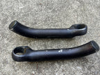 Used Titec Vintage Bar Ends 22.2 Retro MTB Mountain Bike Aluminum Silver Commuter-Bicycle Bin