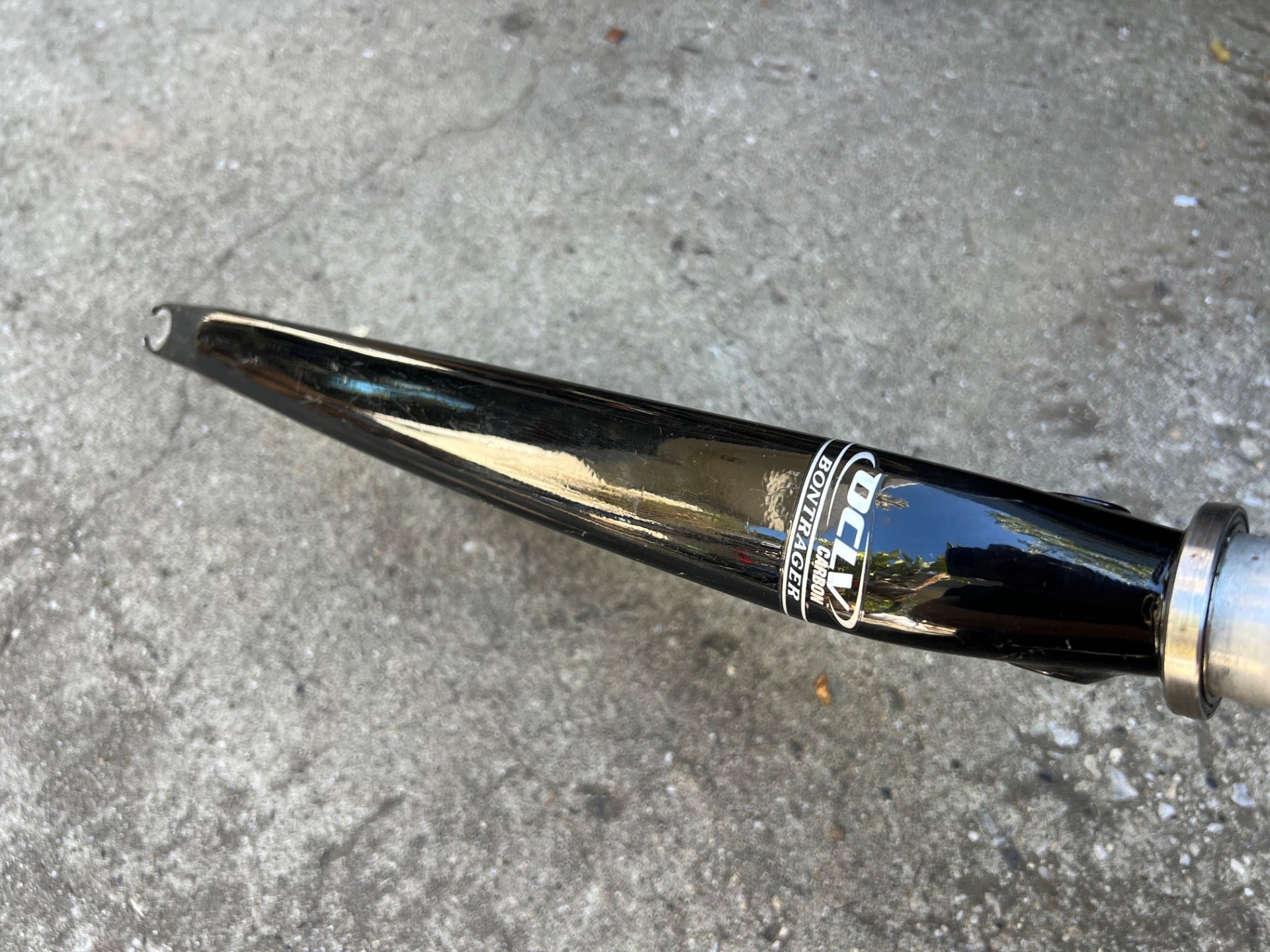 Bontrager Carbon OCLV Fork 700c 1 1/8” to 1 1/4” 9” Tapered Threadless Black - Image 9