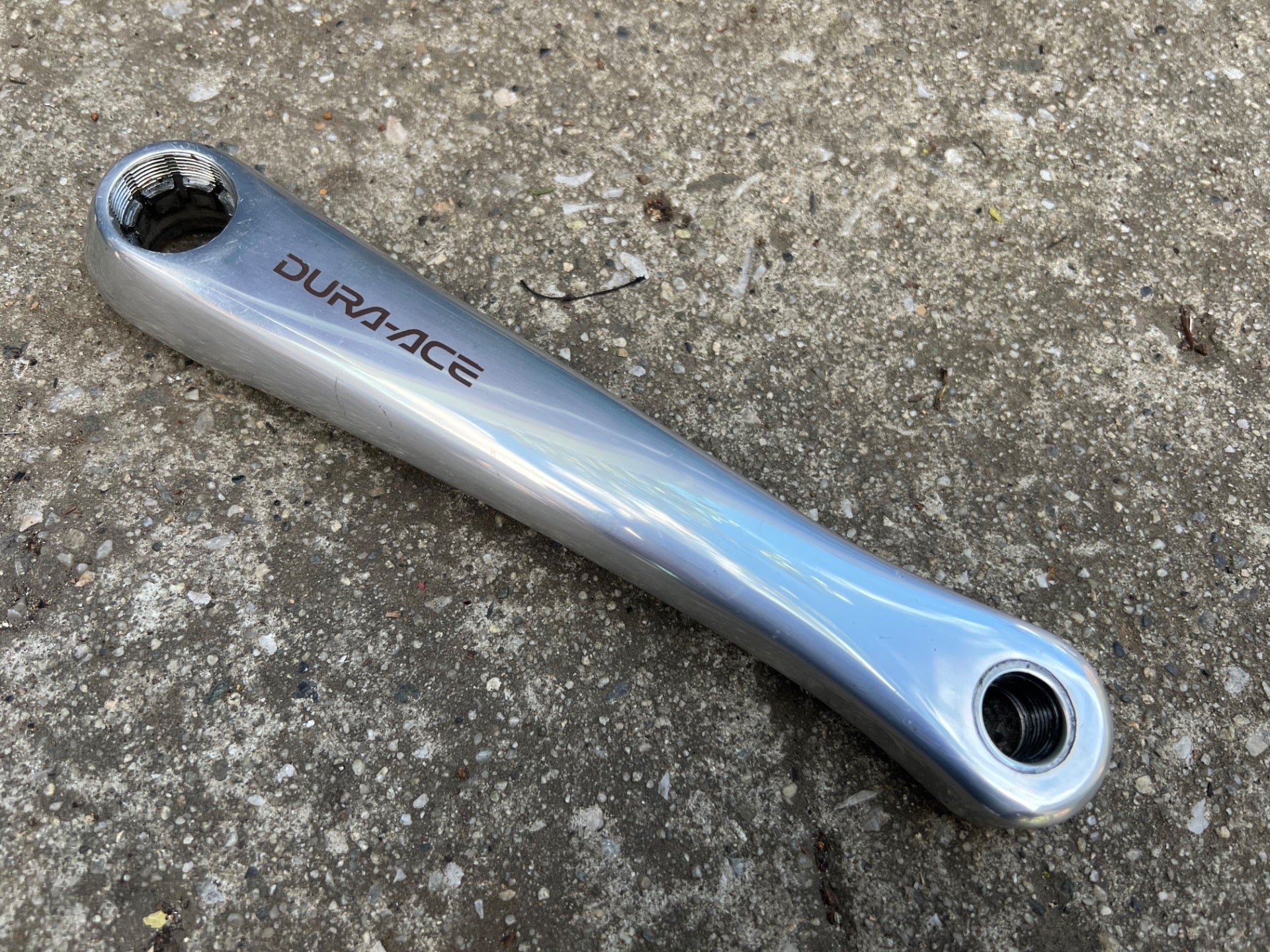 MINT Shimano Dura Ace FC-7701 172.5mm Crankset 53/39T Double 9 Speed Road Bike  - Image 16