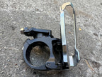 Used Shimano Deore FD-M615 34.9mm Dual Pull Double Front Derailleur MTB Touring Black-Bicycle Bin
