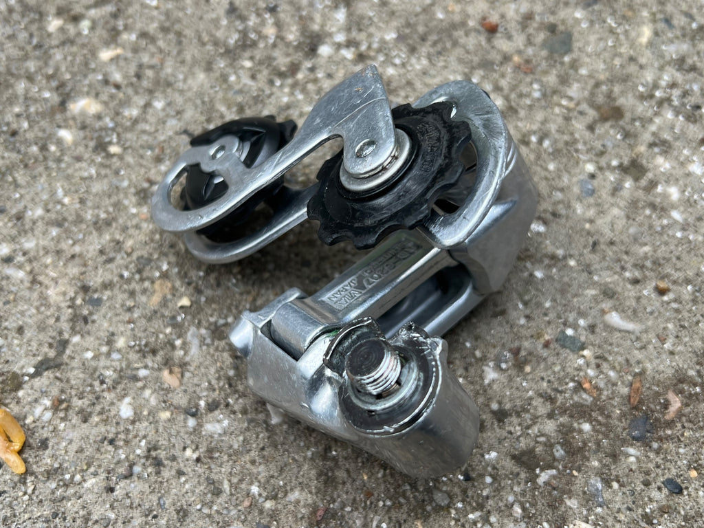 REBUILT Shimano 600 RD-6207 Rear Derailleur 6 Speed Vintage Road Bike Silver  - Image 5