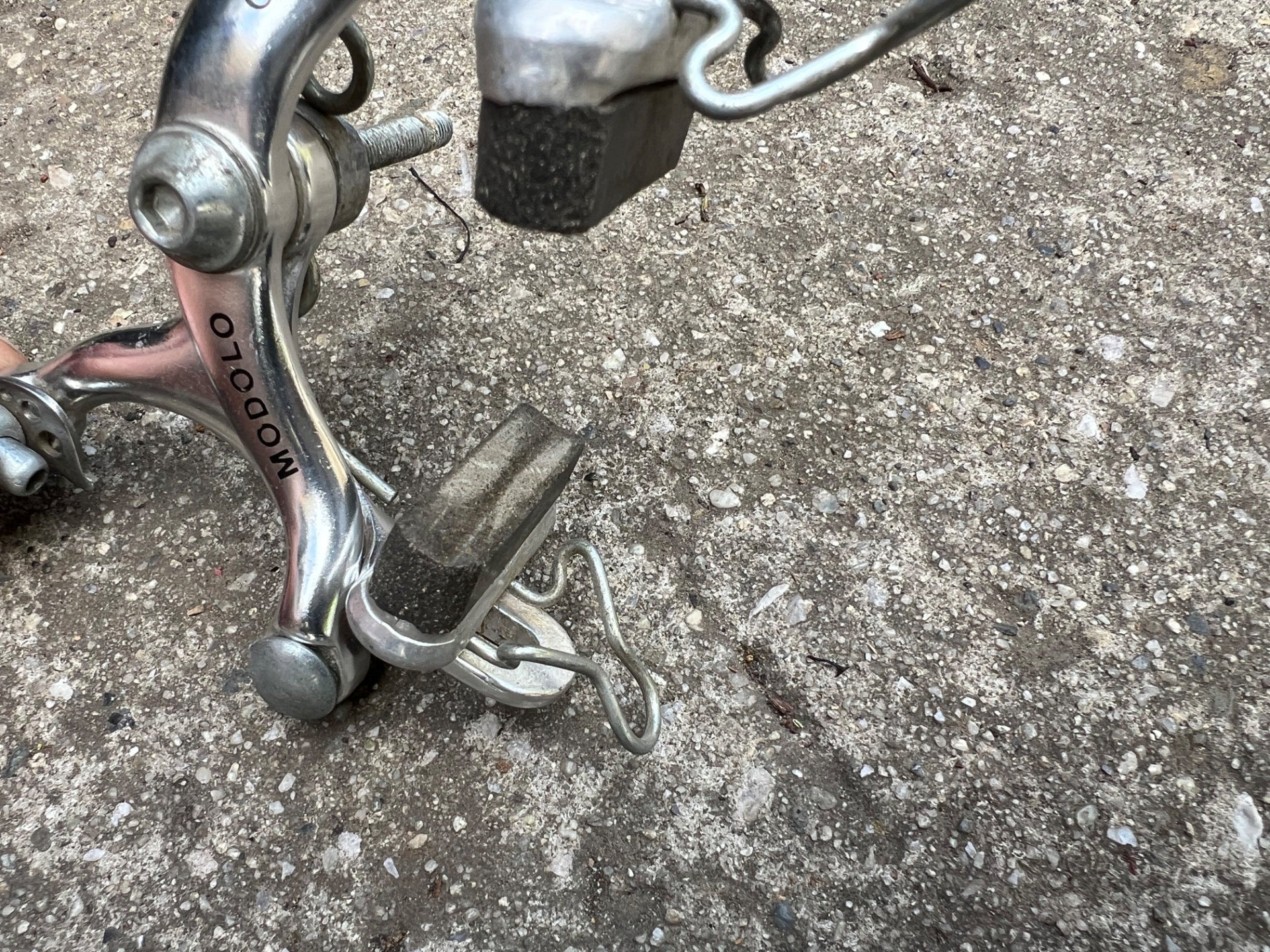 Modolo Corsa Brake Set Brakes Front & Rear Silver Vintage Road Bike Retro - Image 7