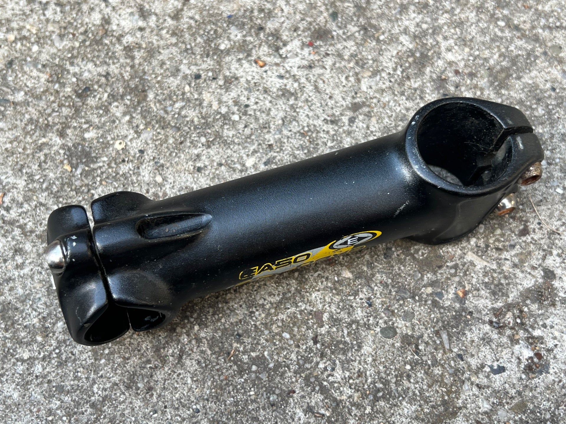 Easton EA50 25.4x110mm 1 1/8” Threadless Stem Vintage Retro MTB Mountain Balck - Image 5