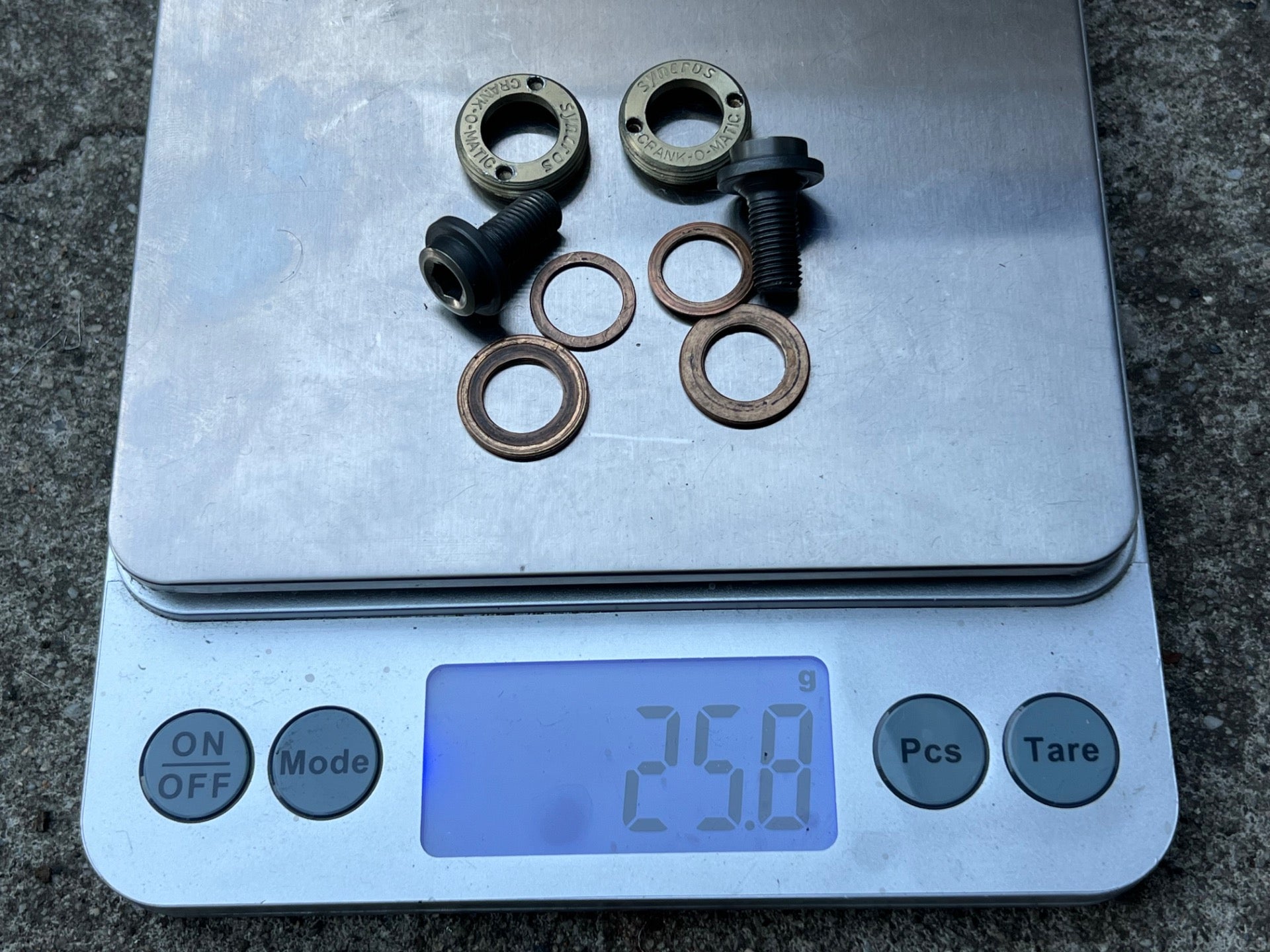 Syncros Crank O Matic Self Extracting Bolts Crank-o-matic Vintage Titanium MTB - Image 5