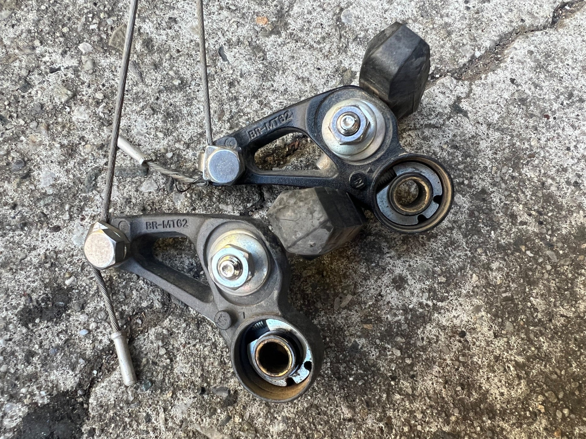 Shimano Deore BR-MT62 Brakes Brake Set Cantilver Vintage Retro MTB Touring Black - Image 6