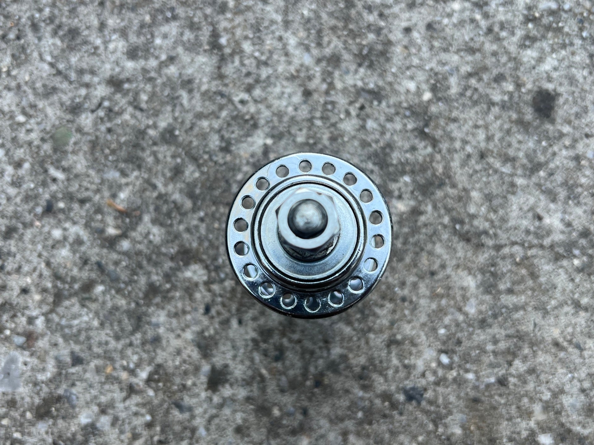 NOS NEW Union Front Hub 93mm 96mm 36H Steel Vintage Retro Chrome Cruiser Bike  - Image 5