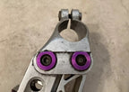 Used Softride Suspension Stem 25.4x140mm 1” Vintage Quill Aluminum CNC Silver Purple-Bicycle Bin
