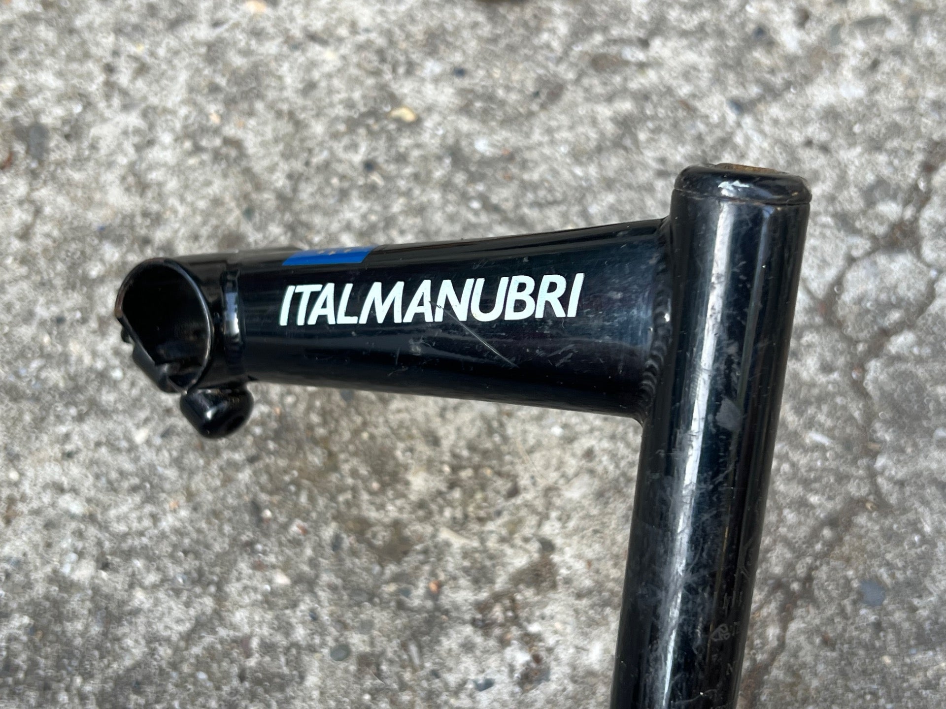 ITM Eclypse 25.4x120mm 1in Quill Stem Vintage Road Black Italmanubri Track 22.2 - Image 5