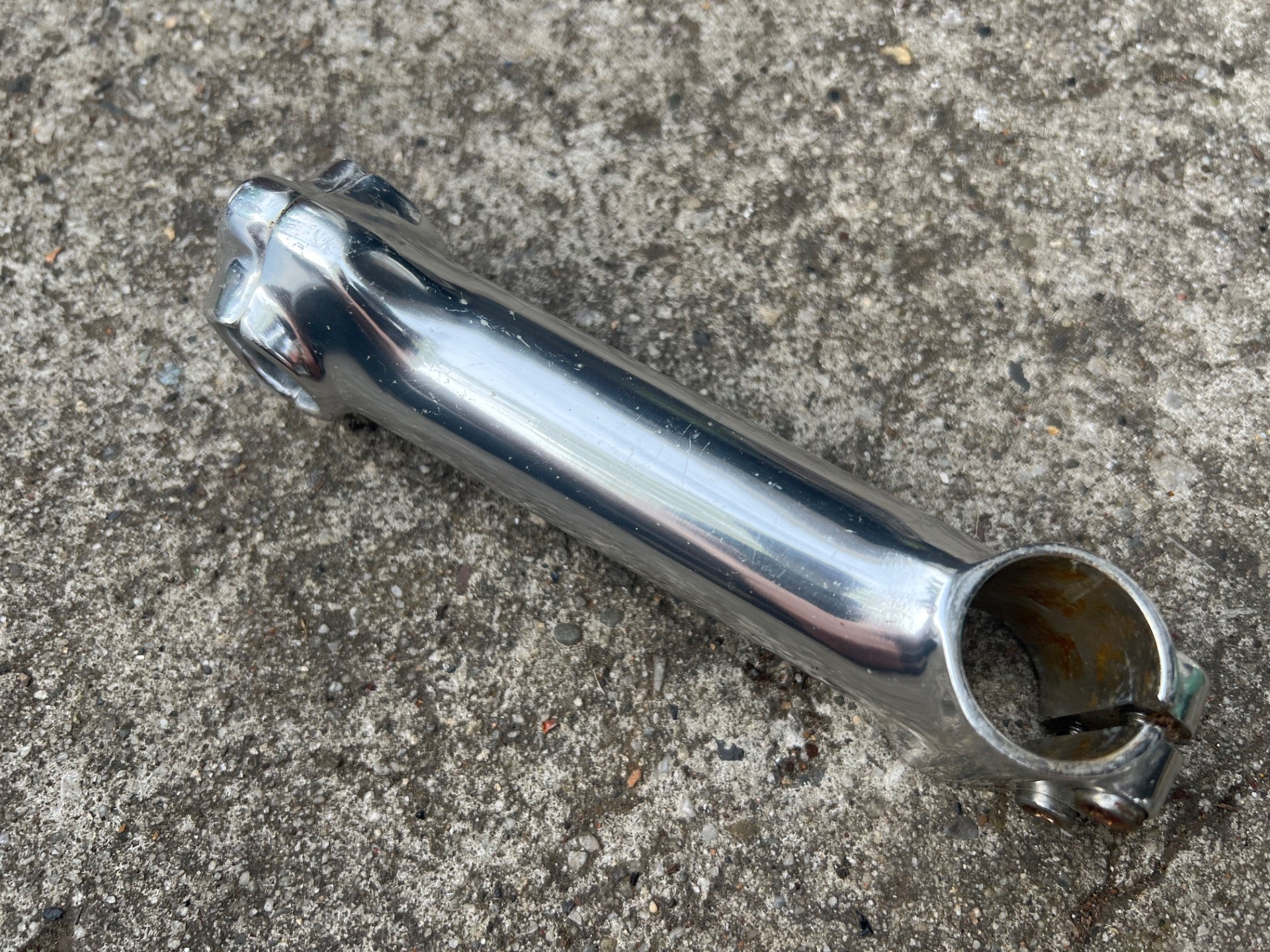 Specialized 25.4x135mm 1 1/8” Threadless Stem Vintage Retro MTB Mountain Silver  - Image 5