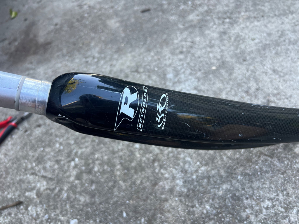 Reynolds Carbon 700c Fork 1 1/8” 9” Threadless Steerer Ouzo Comp ii 2 Black Road - Image 12