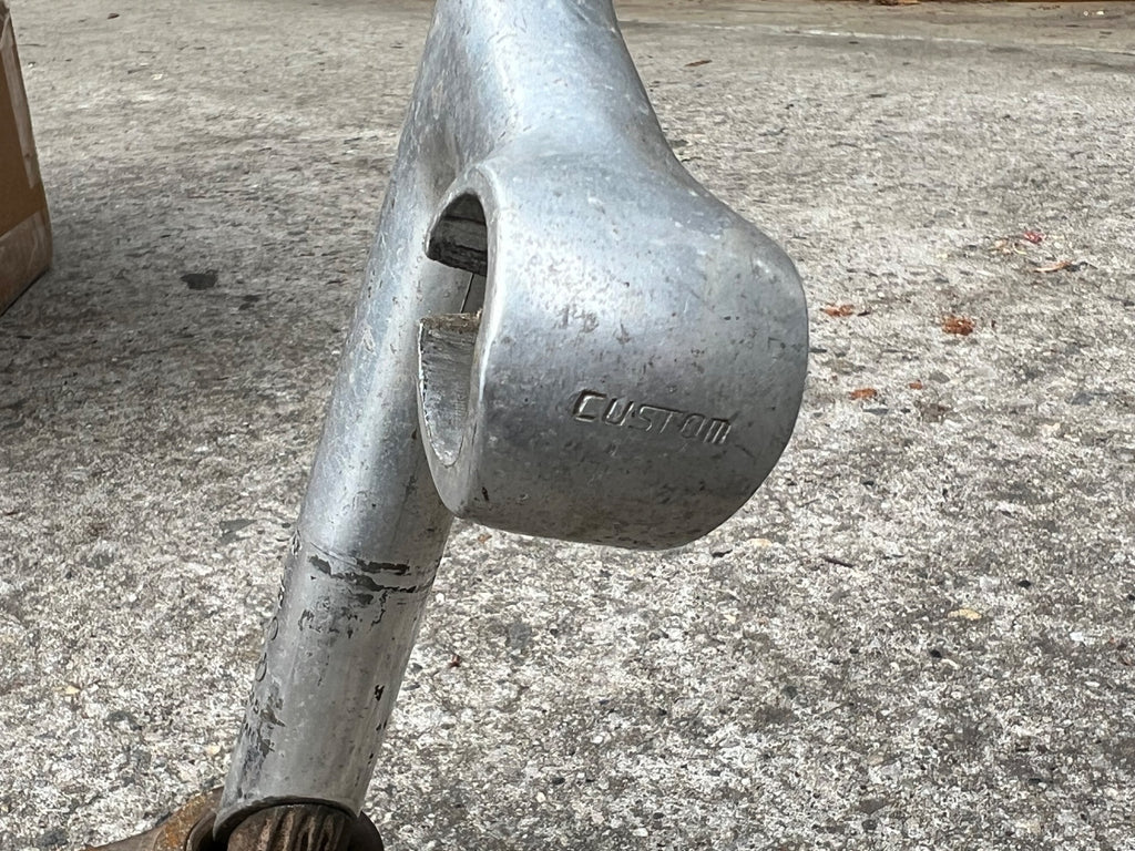 SR Custom 26.0x60mm 1in Quill Stem Vintage Road Bike Gray Silver Drop Retro - Image 5