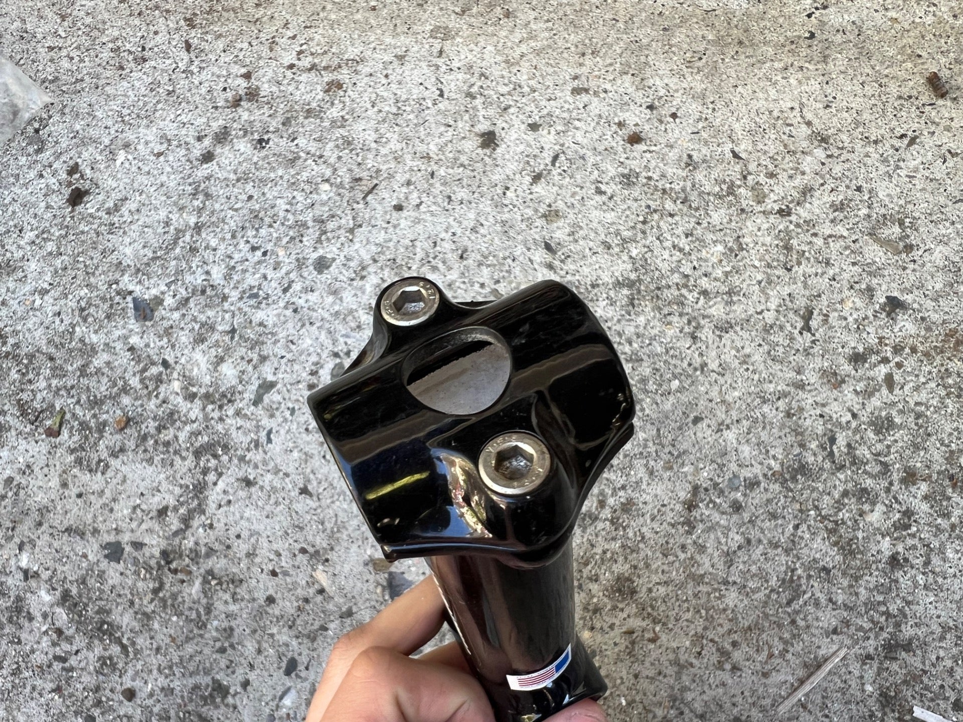 Control Tech 135x25.4mm 1 1/8” Threadless Stem Black Aluminum Vintage MTB Retro  - Image 5