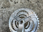 Used Cannondale CODA 701M 170mm 22/32/44 Crankset Vintage MTB Triple Square Taper-Bicycle Bin