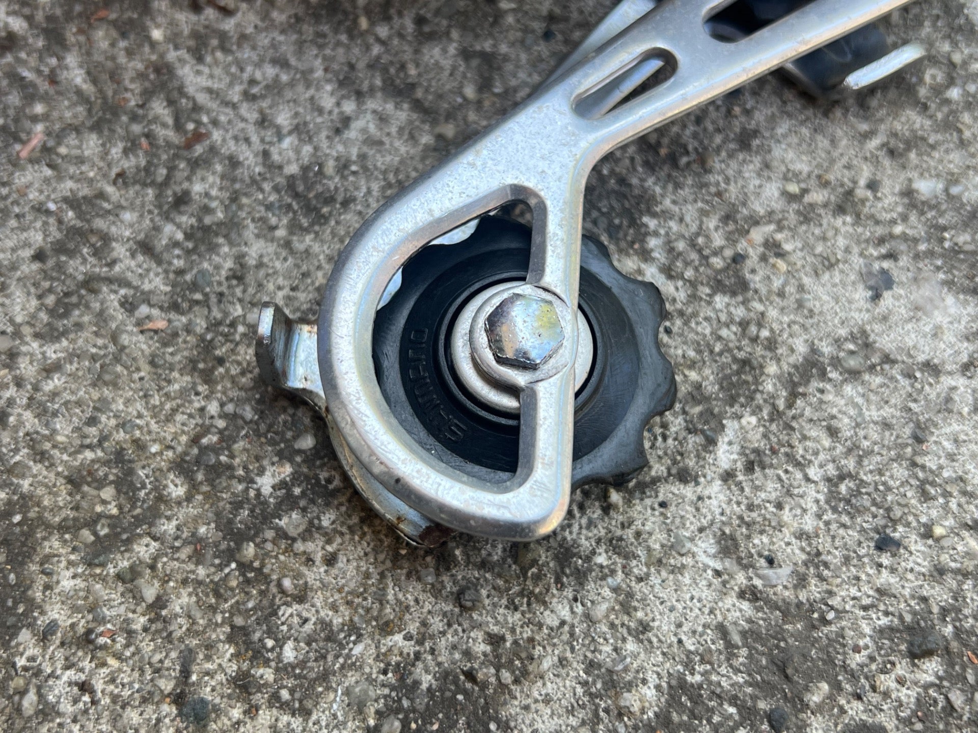 Shimano RD-M700 Deerhead Rear Derailleur Long Cage Retro Deore XT MTB - Image 6