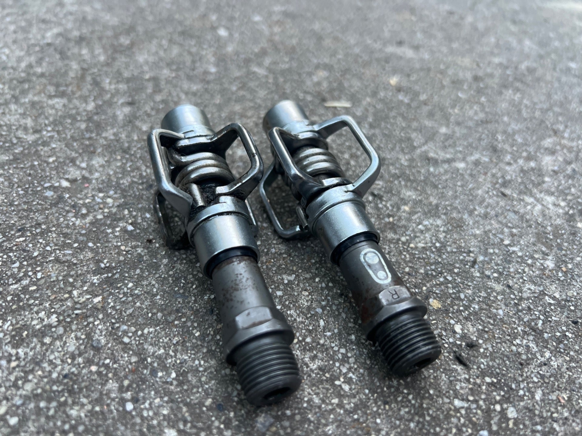 Crankbrothers Crankbros Eggbeater Pedals MTB Gravel Road Bike Silver Mountain - Image 5