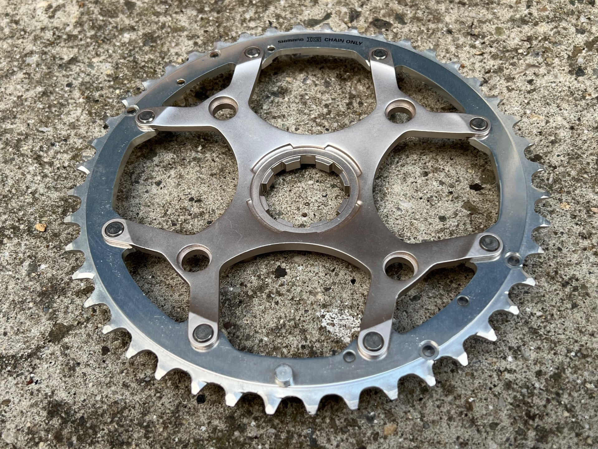NOS Shimano 44T Deore XT Chainring 104/64 BCD 4 Bolt Mountain Bike Triple MTB - Image 5
