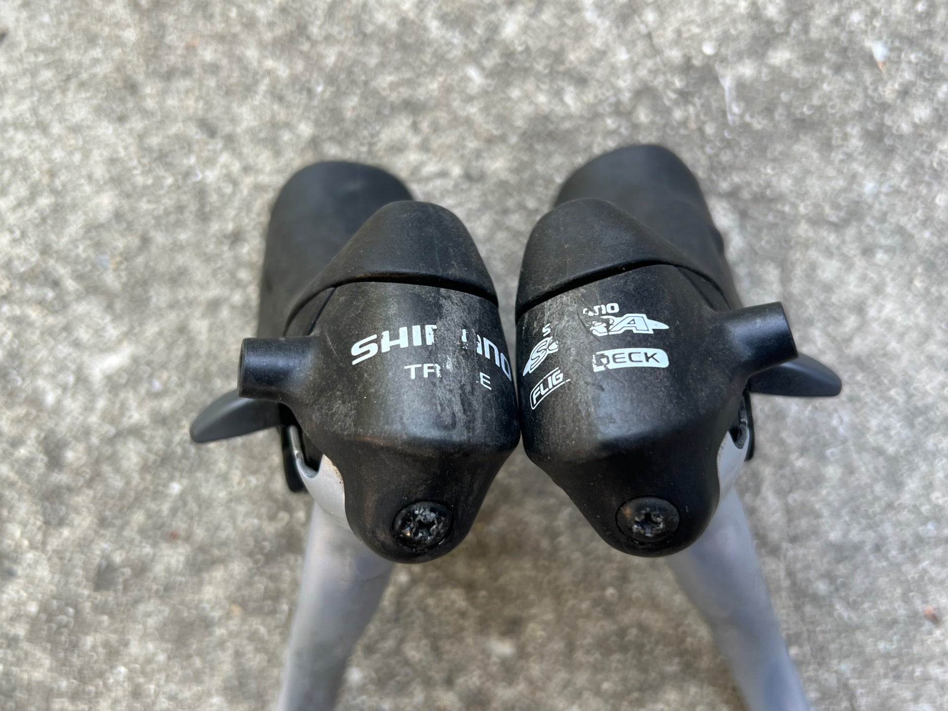 Shimano Sora 3x8 Speed Shifters Brifters Drop Bar Road Touring Vintage 3300/3304 - Image 6