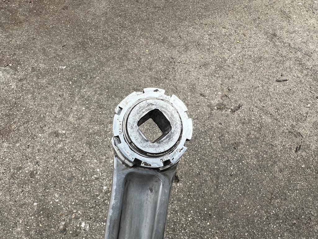 Used Shimano Deore LX FC-M569 Drive Side Crankarm 175mm With Lockring & Clip Vintage-Bicycle Bin
